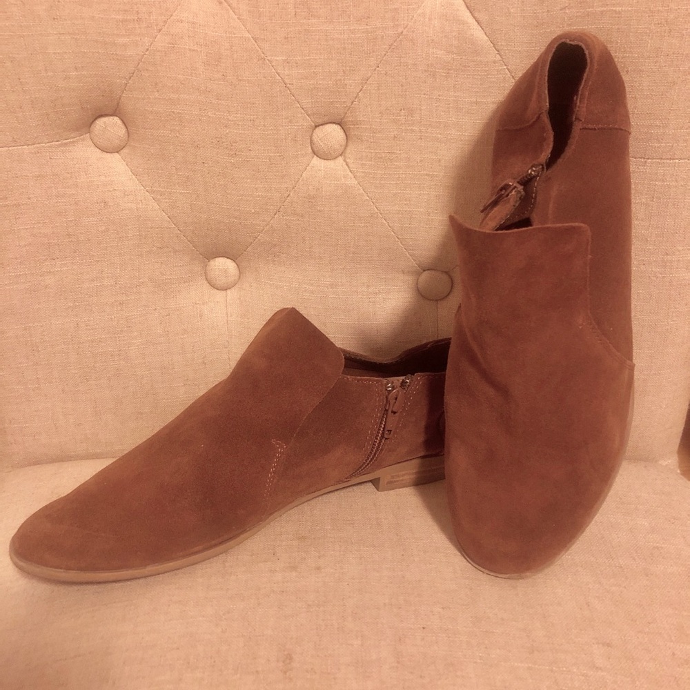 Suede Ankle Booties